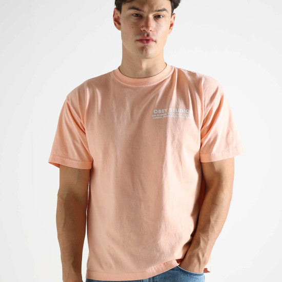 Obey Ανδρική κοντομάνικη μπλούζα Studios Eye Heavyweight T-Shirt